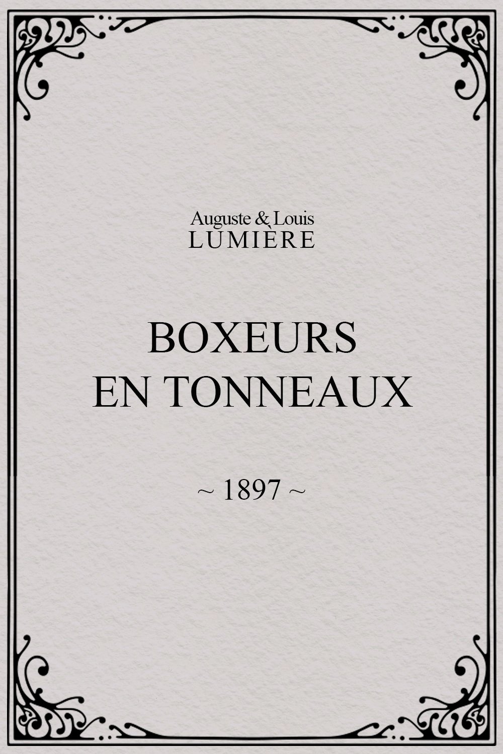 Boxers in Barrels