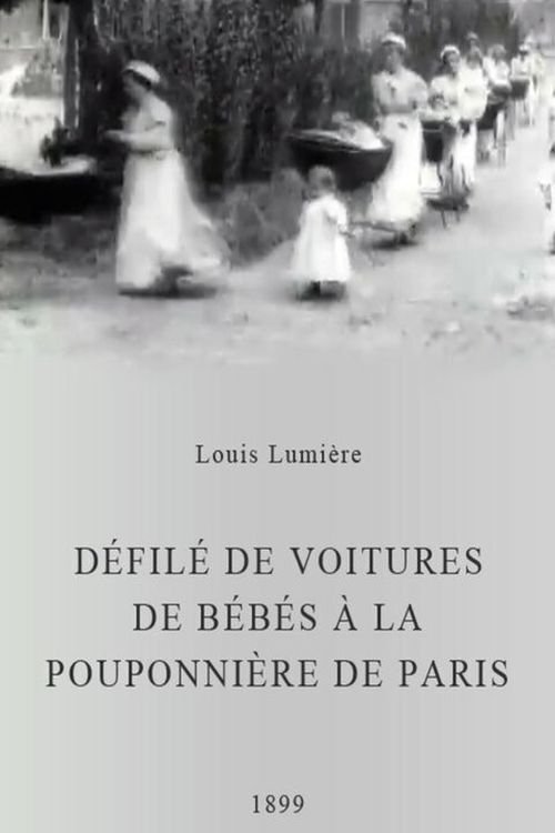 Procession of Baby Carriages at a Paris Nursery