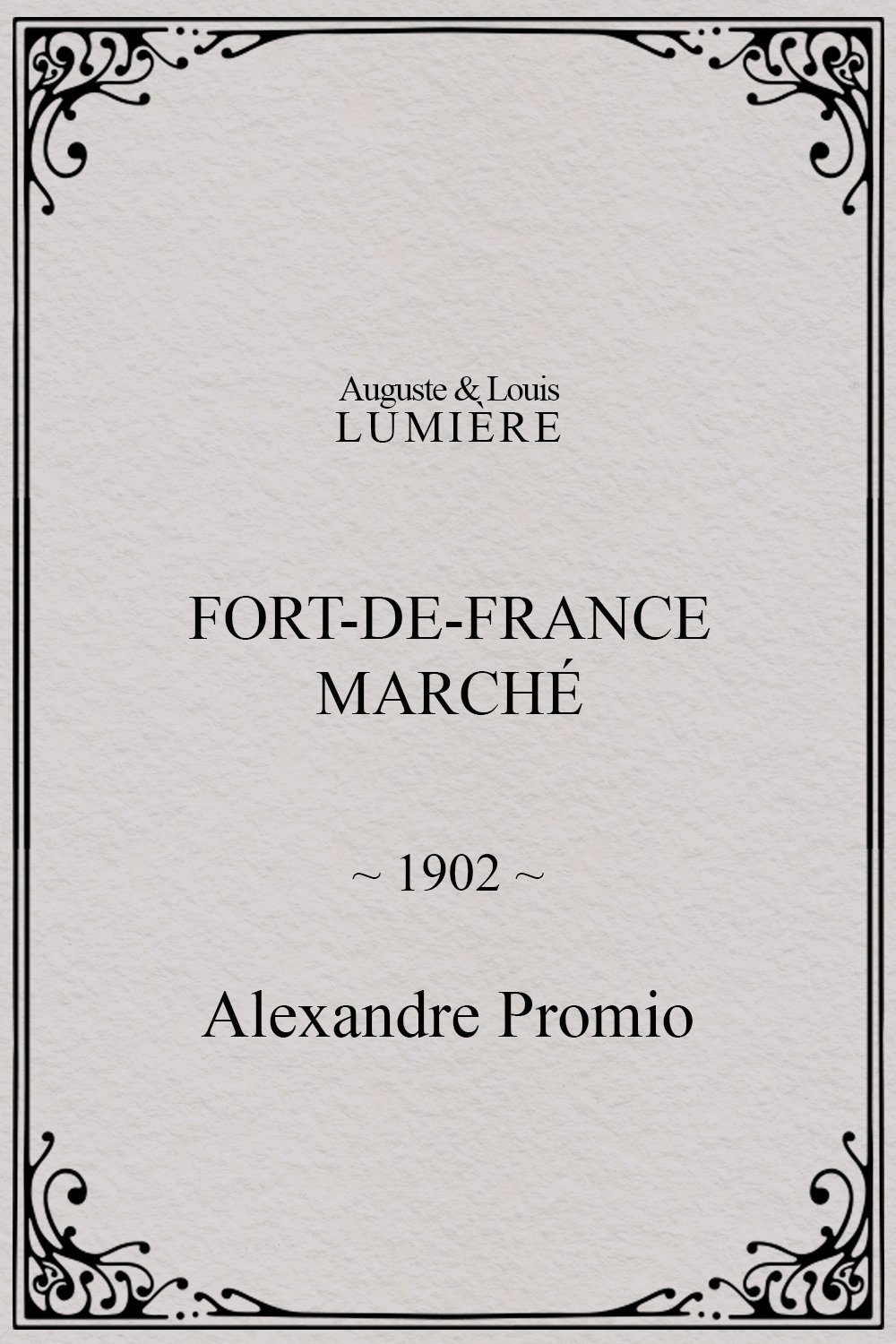 Fort-de-France : marché