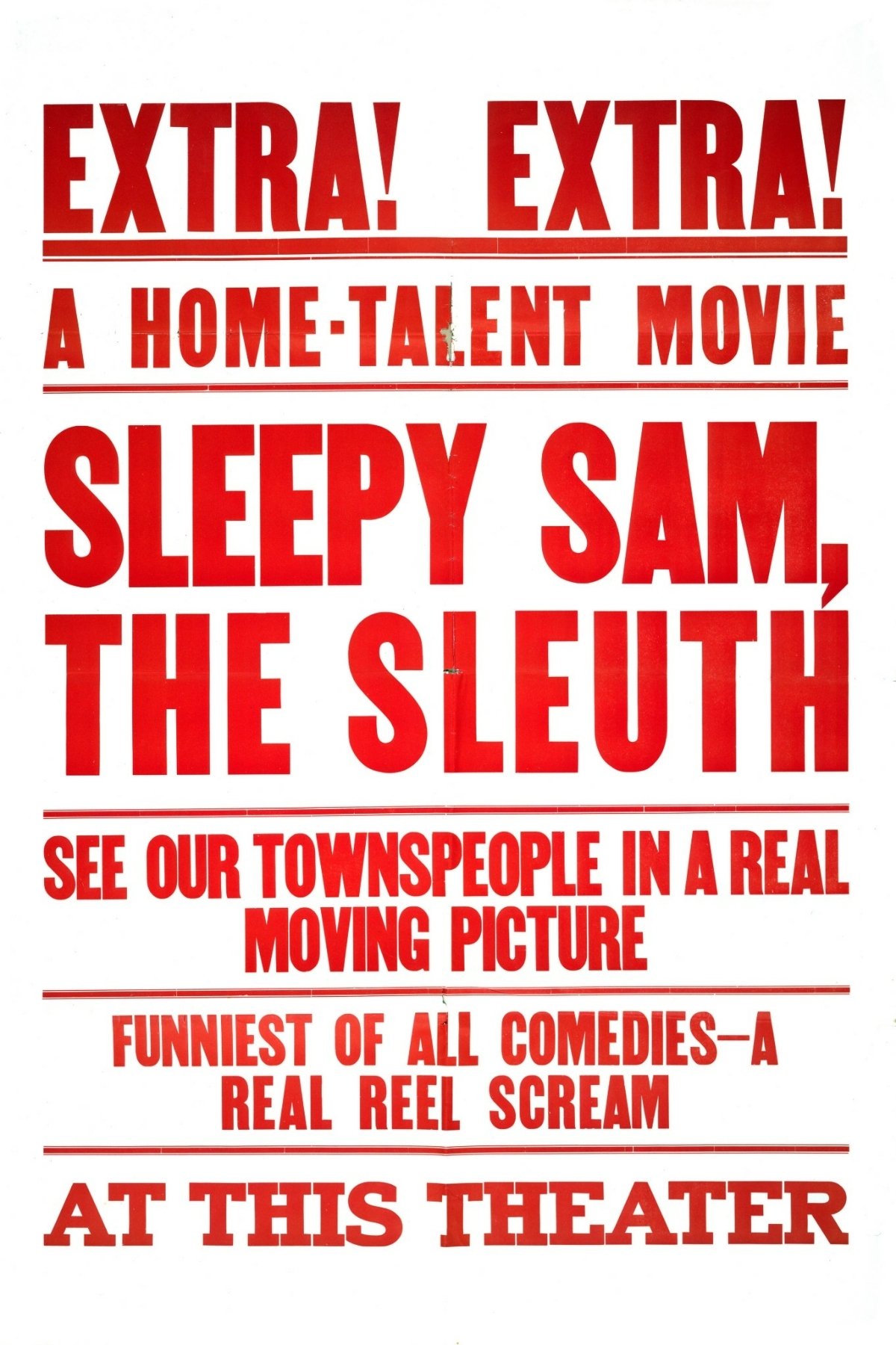 Sleepy Sam, the Sleuth