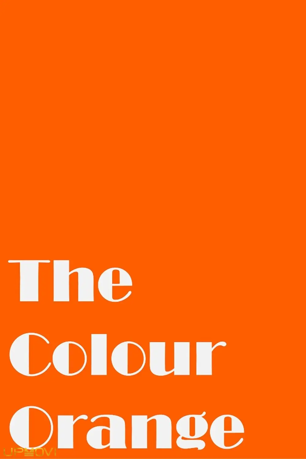 The Colour Orange