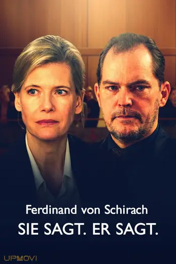 Sie sagt. Er sagt.