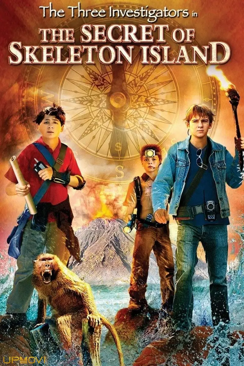 The Three Investigators in The Secret of Skeleton Island
