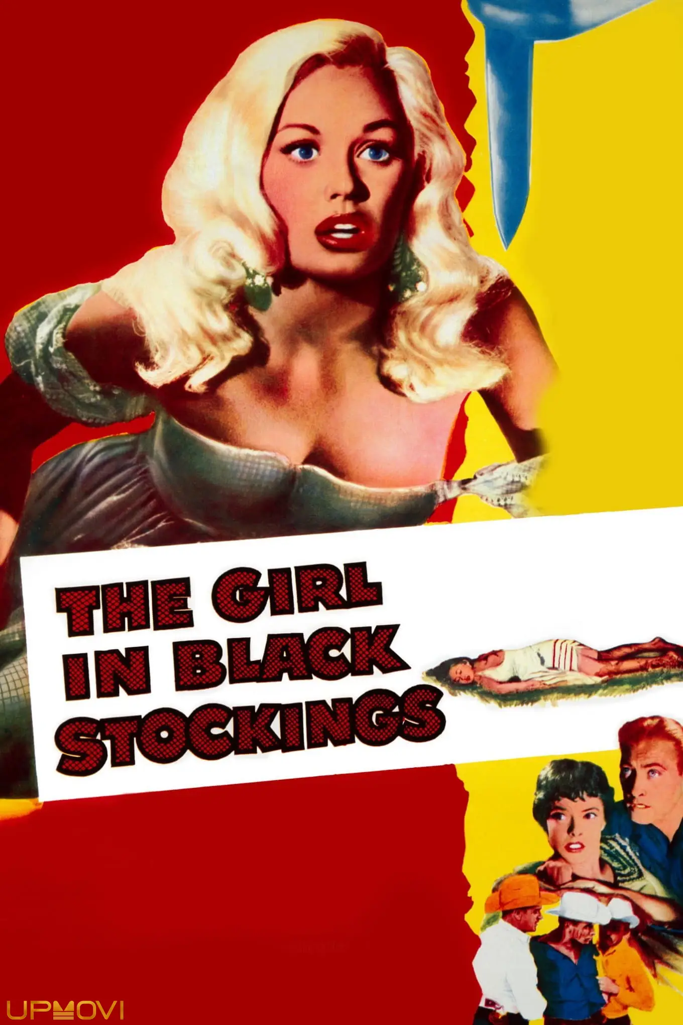 The Girl in Black Stockings