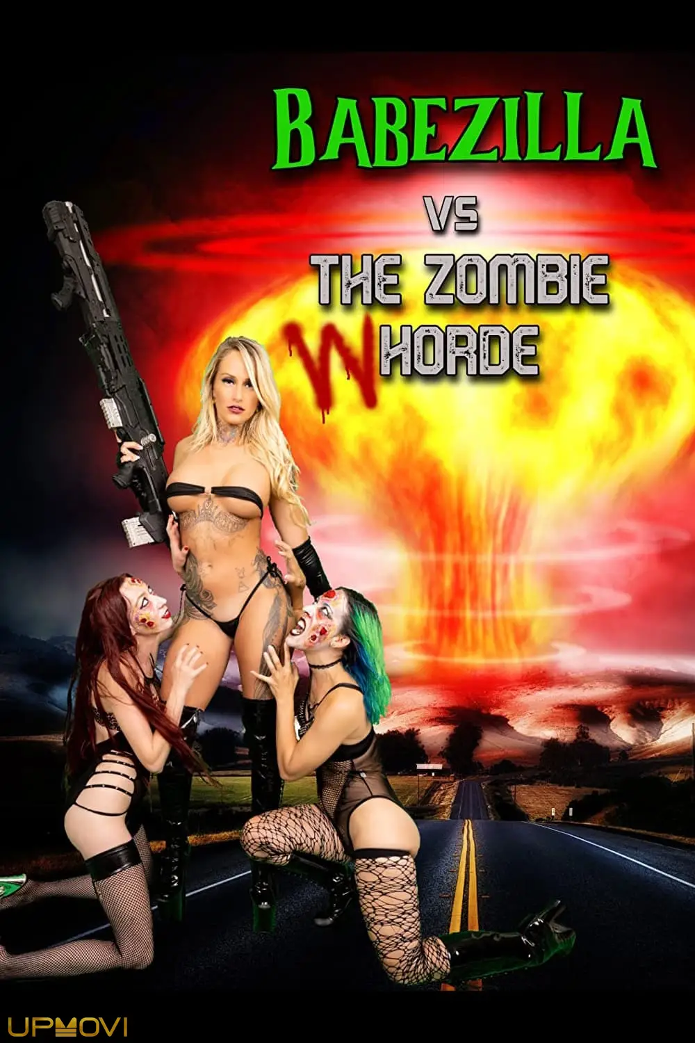Babezilla vs The Zombie Whorde