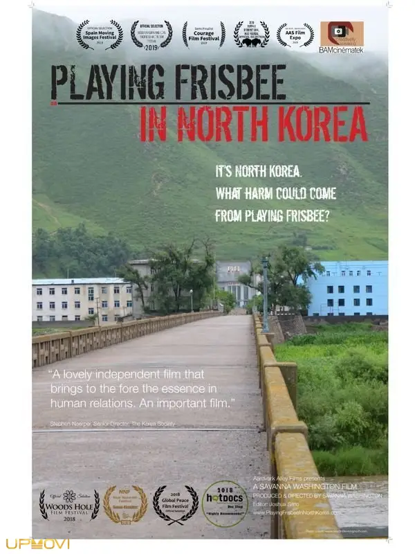 Playing Frisbee in North Korea