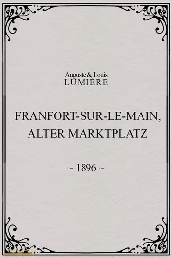 Francfort-sur-le-Main, Alter Marktplatz