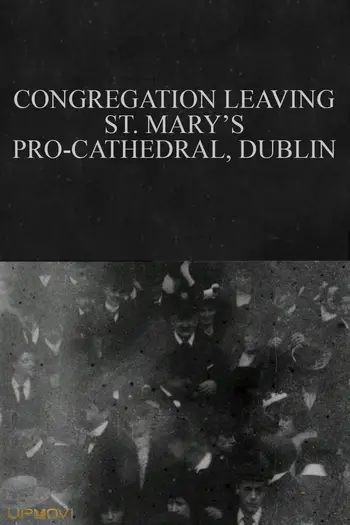Congregation Leaving St. Mary's Pro-Cathedral, Dublin