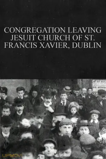 Congregation Leaving Jesuit Church of St. Francis Xavier, Dublin