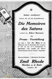 مMemoiren des Satans. 1. Teil - Doktor Mors