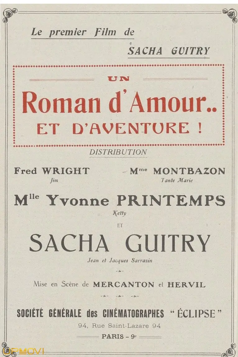 Un roman d’amour et d’aventures