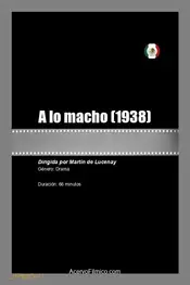 A lo macho