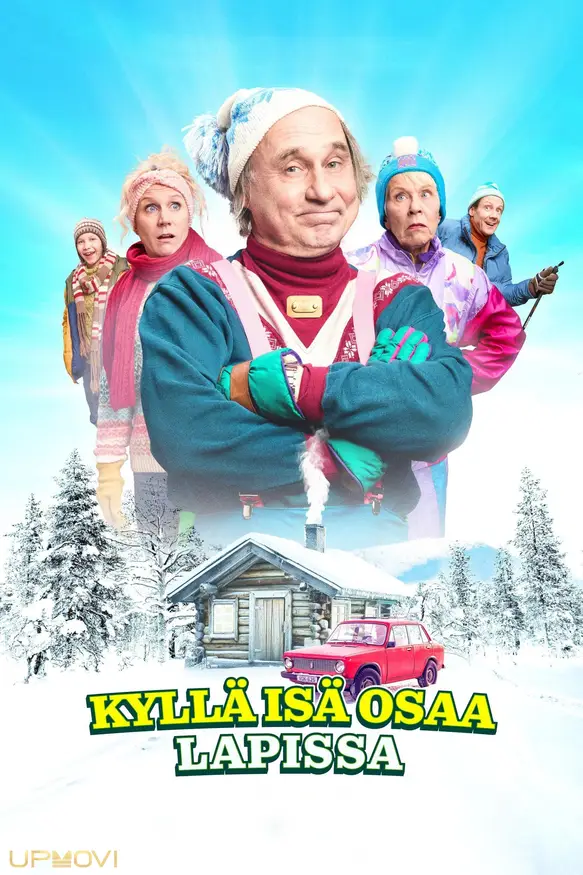 Kyllä isä osaa Lapissa