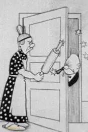 تبلیغ برای مجله 'Hjemmet'