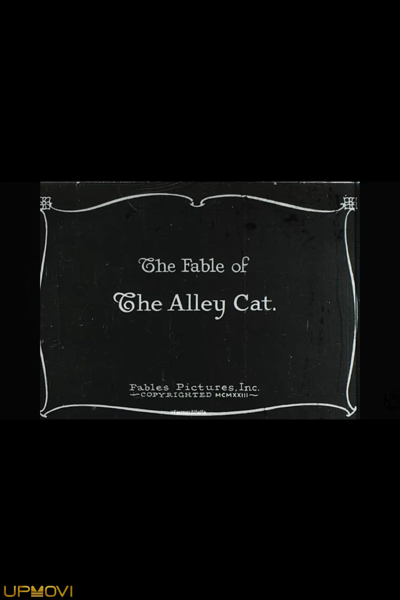 The Fable of the Alley Cat