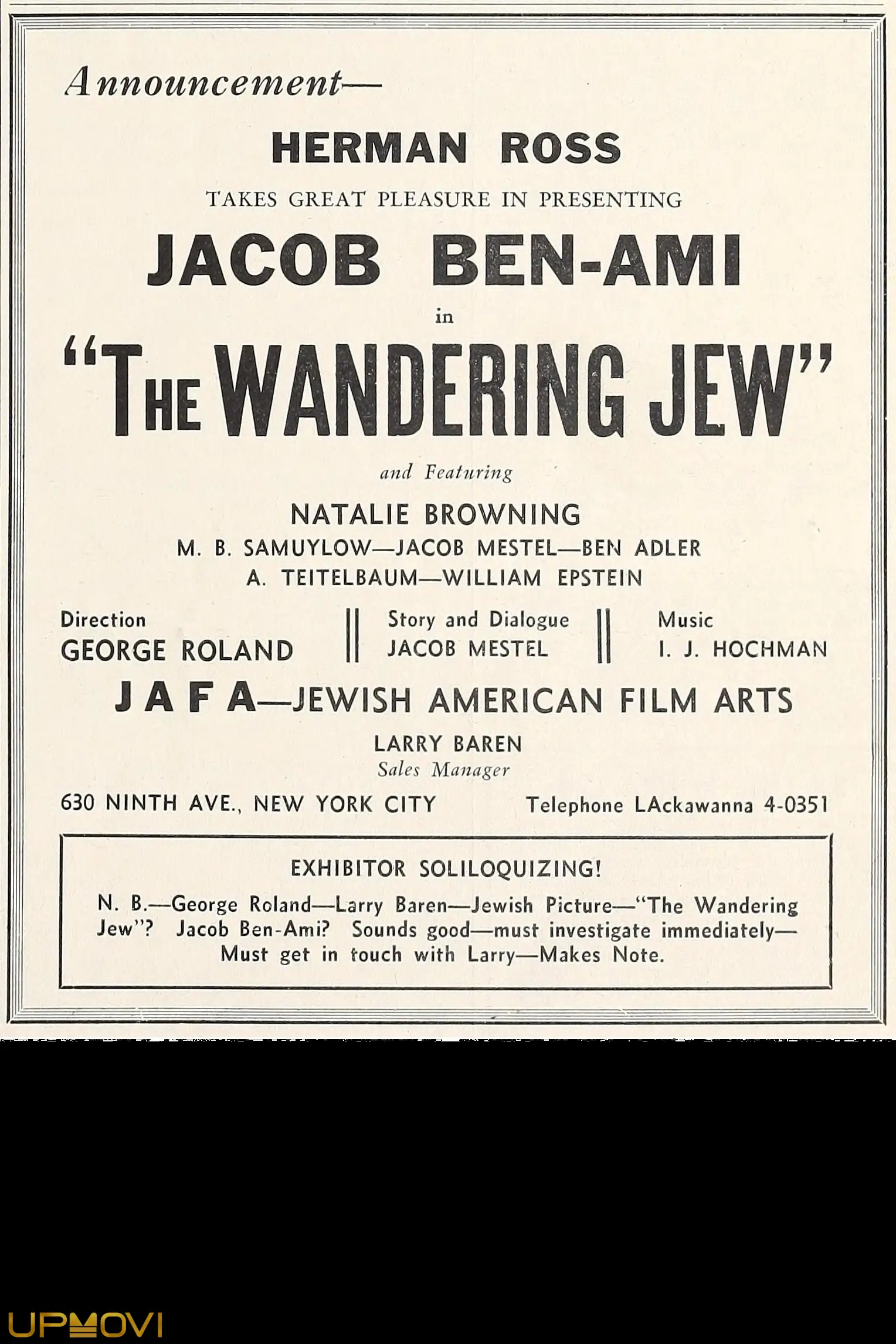 The Wandering Jew