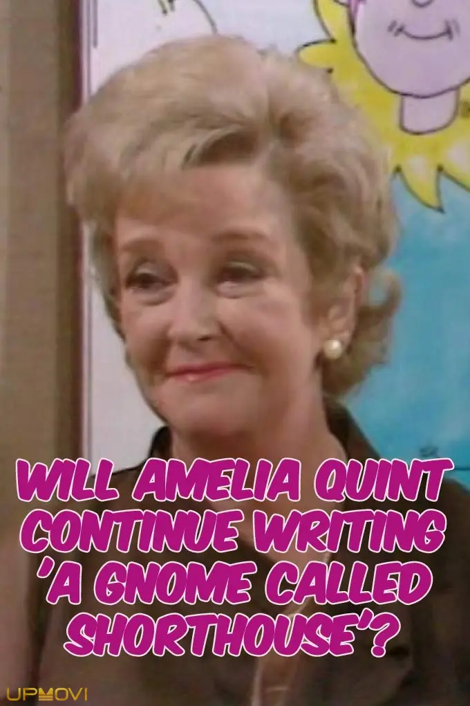 Will Amelia Quint Continue Writing 'A Gnome Called Shorthouse'?